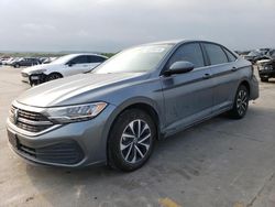 Salvage cars for sale at Grand Prairie, TX auction: 2023 Volkswagen Jetta S