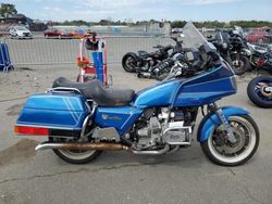 Salvage motorcycles for sale at Brookhaven, NY auction: 1985 Honda GL1200 I