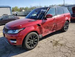 Land Rover salvage cars for sale: 2016 Land Rover Range Rover Sport HSE