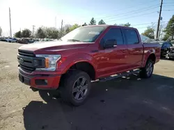 Salvage cars for sale at Denver, CO auction: 2020 Ford F150 Supercrew