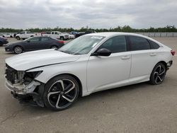 Salvage cars for sale at Fresno, CA auction: 2021 Honda Accord Sport