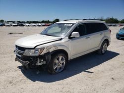 Salvage cars for sale at San Antonio, TX auction: 2016 Dodge Journey SXT