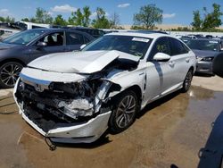 Salvage cars for sale at Bridgeton, MO auction: 2022 Honda Accord Hybrid EXL