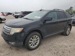 Salvage cars for sale at Houston, TX auction: 2009 Ford Edge SEL