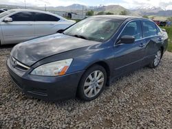 Salvage cars for sale at Magna, UT auction: 2007 Honda Accord LX