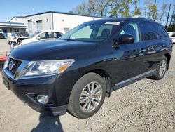 Salvage cars for sale from Copart Arlington, WA: 2016 Nissan Pathfinder S