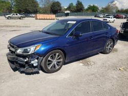 Salvage cars for sale from Copart Madisonville, TN: 2016 Subaru Legacy 2.5I Limited