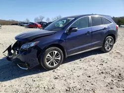 Salvage cars for sale at West Warren, MA auction: 2018 Acura RDX Advance
