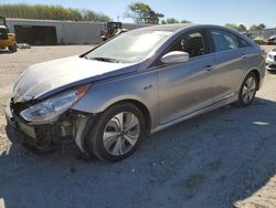 Salvage cars for sale from Copart Hampton, VA: 2013 Hyundai Sonata Hybrid