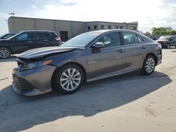 Salvage cars for sale at Wilmer, TX auction: 2018 Toyota Camry L