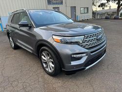 Ford Explorer salvage cars for sale: 2021 Ford Explorer Limited