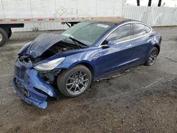Salvage cars for sale at Van Nuys, CA auction: 2018 Tesla Model 3