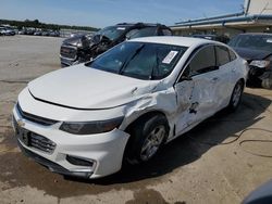 Chevrolet Malibu salvage cars for sale: 2016 Chevrolet Malibu LS