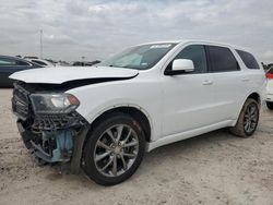Salvage cars for sale at Houston, TX auction: 2014 Dodge Durango R/T