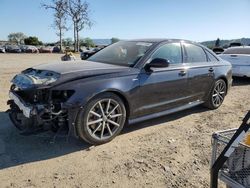 Audi a6 Premium Plus salvage cars for sale: 2016 Audi A6 Premium Plus