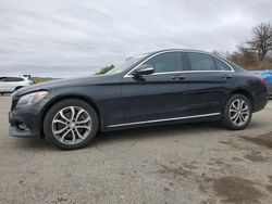 Mercedes-Benz C 300 4matic salvage cars for sale: 2015 Mercedes-Benz C 300 4matic