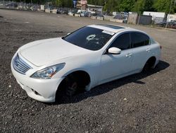 Salvage cars for sale from Copart Finksburg, MD: 2011 Infiniti G37