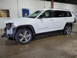 Salvage cars for sale from Copart Blaine, MN: 2021 Jeep Grand Cherokee L Limited
