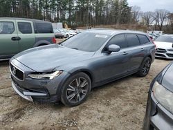 Salvage cars for sale from Copart North Billerica, MA: 2017 Volvo V90 Cross Country T6 Inscription