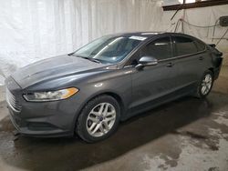 Salvage cars for sale from Copart Ebensburg, PA: 2016 Ford Fusion SE