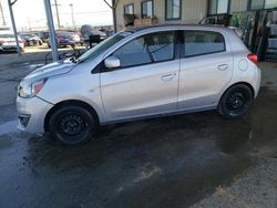 Mitsubishi salvage cars for sale: 2017 Mitsubishi Mirage ES