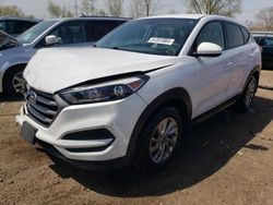 Salvage cars for sale at Elgin, IL auction: 2016 Hyundai Tucson SE