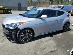 Salvage cars for sale at Exeter, RI auction: 2017 Hyundai Veloster Turbo
