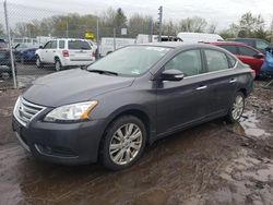 Salvage cars for sale from Copart Chalfont, PA: 2015 Nissan Sentra S