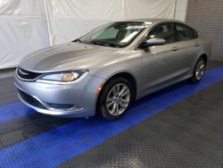 Salvage cars for sale from Copart Dunn, NC: 2015 Chrysler 200 Limited