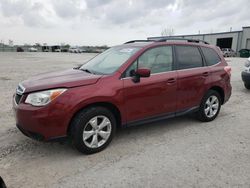 Subaru salvage cars for sale: 2015 Subaru Forester 2.5I Limited