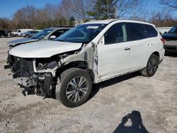 Salvage cars for sale from Copart North Billerica, MA: 2017 Nissan Pathfinder S