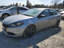 Salvage cars for sale at Graham, WA auction: 2015 Dodge Dart SXT