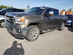 Salvage trucks for sale at Bridgeton, MO auction: 2015 GMC Sierra K1500 SLT