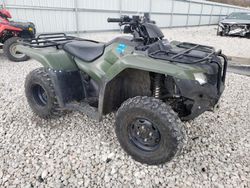 Salvage Motorcycles for parts for sale at auction: 2016 Honda TRX420 FA