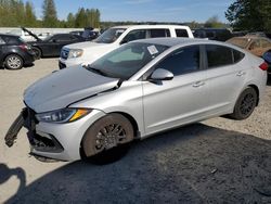 Salvage cars for sale from Copart Arlington, WA: 2017 Hyundai Elantra SE