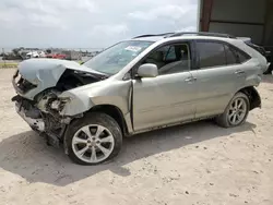 Salvage cars for sale at Houston, TX auction: 2008 Lexus RX 350