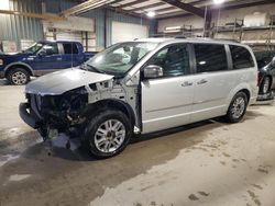 Salvage cars for sale at Eldridge, IA auction: 2008 Chrysler Town & Country Limited