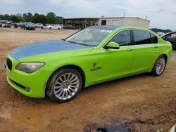 BMW 750 li salvage cars for sale: 2010 BMW 750 LI