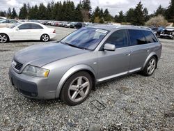 Salvage cars for sale at Graham, WA auction: 2005 Audi Allroad 4.2
