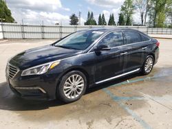 Salvage cars for sale at Spartanburg, SC auction: 2015 Hyundai Sonata Sport