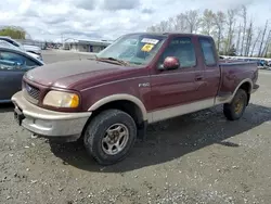 Salvage cars for sale from Copart Arlington, WA: 1997 Ford F150