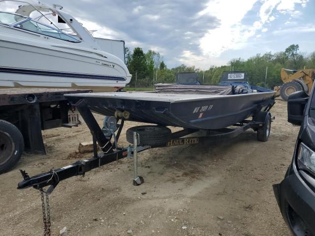 2009 Alweld Boat With Trailer