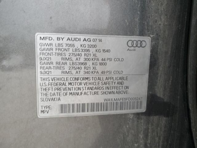 2015 Audi Q7 TDI Premium Plus