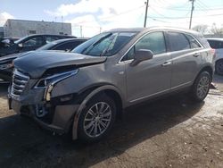 Salvage cars for sale at Chicago Heights, IL auction: 2017 Cadillac XT5 Luxury