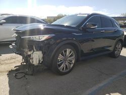 Salvage cars for sale from Copart Las Vegas, NV: 2021 Infiniti QX50 Essential