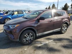 Toyota rav4 le salvage cars for sale: 2017 Toyota Rav4 LE