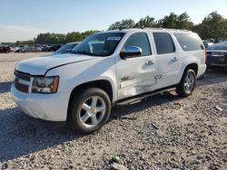 Salvage cars for sale at Houston, TX auction: 2011 Chevrolet Suburban C1500 LT