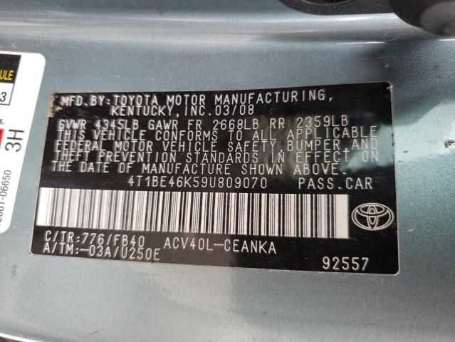 2009 Toyota Camry Base