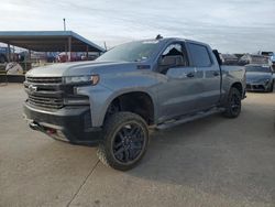 Salvage cars for sale from Copart Grand Prairie, TX: 2022 Chevrolet Silverado LTD K1500 LT Trail Boss