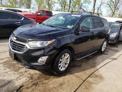 Chevrolet Equinox lt salvage cars for sale: 2018 Chevrolet Equinox LT